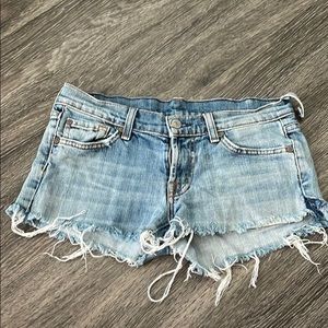 7 for all mankind shorts